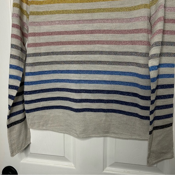 Zadig & Voltaire Hila Lurex Metallic Sweater - Picture 9 of 10